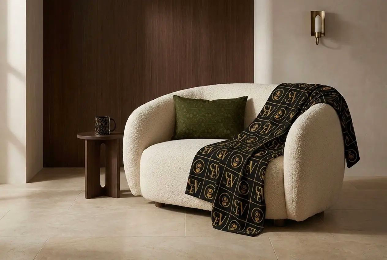 SwordEyeVisions Home Décor — refined interiors and textile editorial