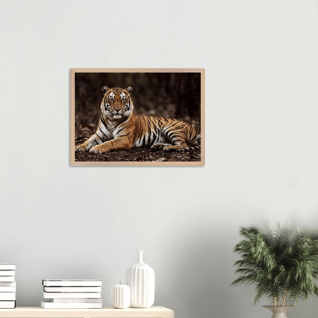 The Tiger — Framed Fine Art Print — Premium Wooden Frame — alternate view 5 of 9