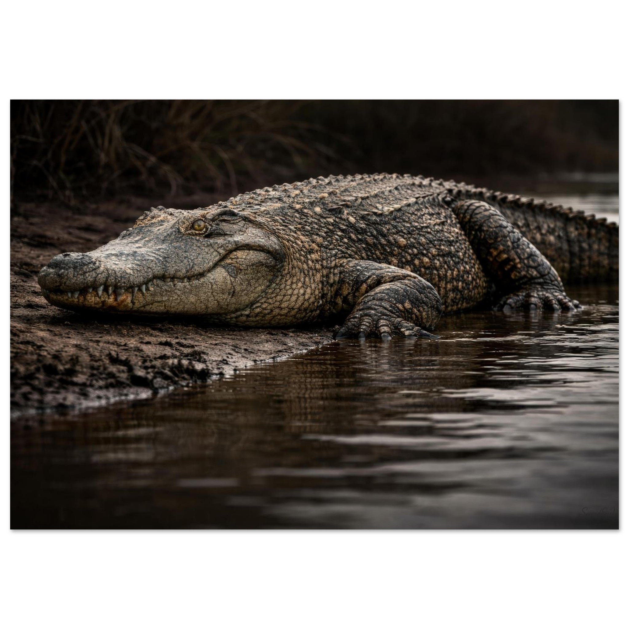 The Crocodile — Unframed Fine Art Print — alternate view 1 of 7