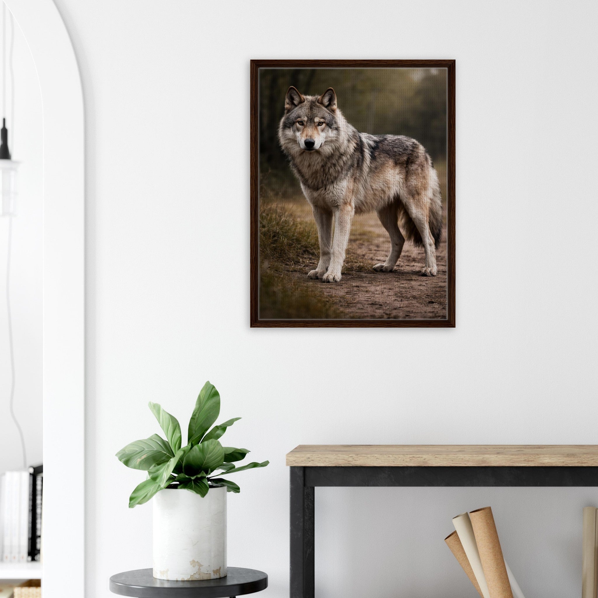 The Wolf – Framed Canvas Edition — alternate view 3 of 6