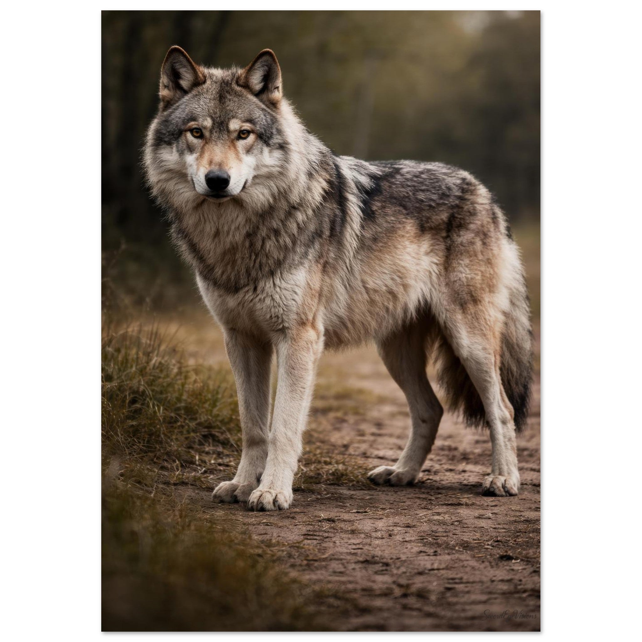 The Wolf — Unframed Fine Art Print — alternate view 3 of 7