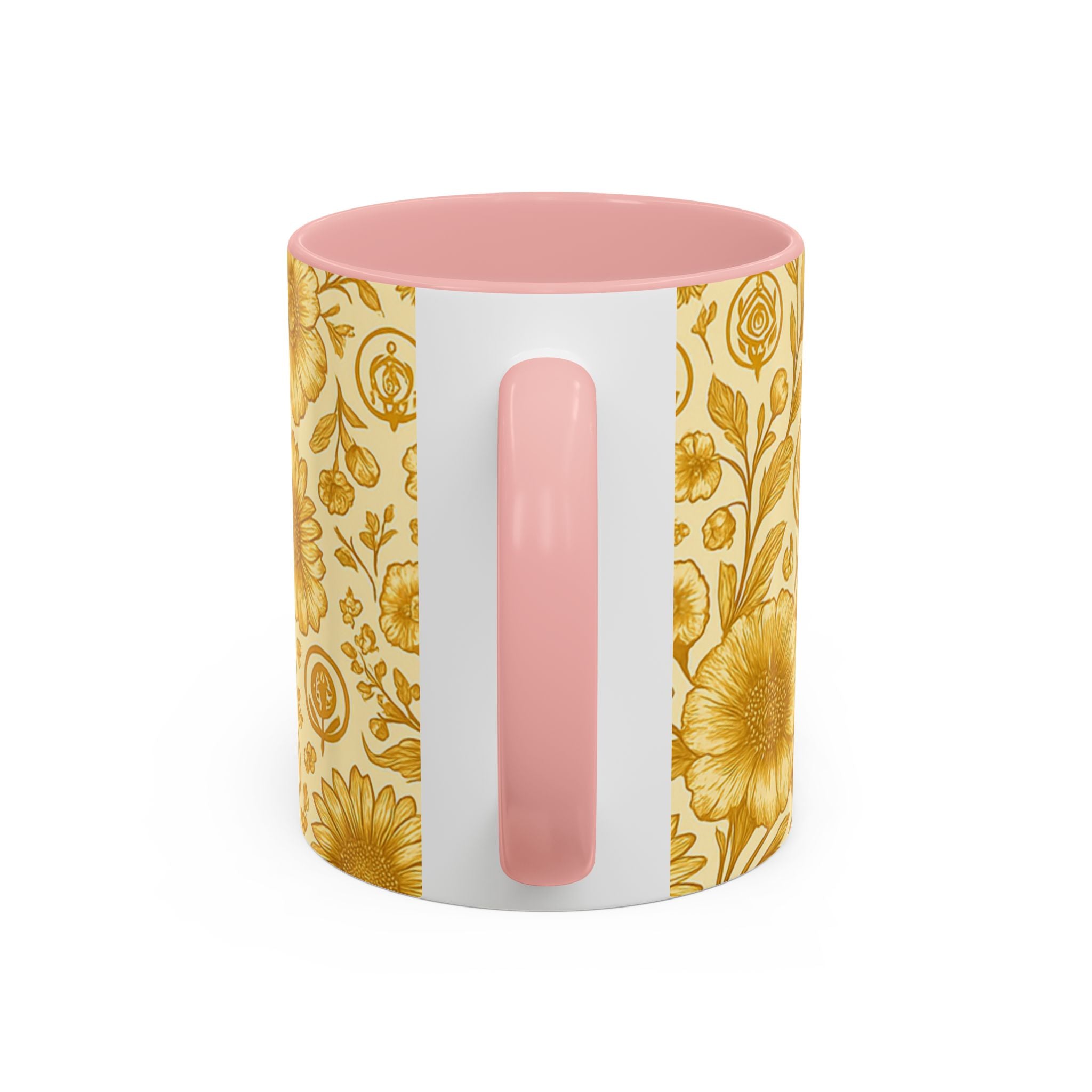 SEV ACCENT COFFEE MUG — GOLDCREAM FLORAL — alternate view 25 of 68