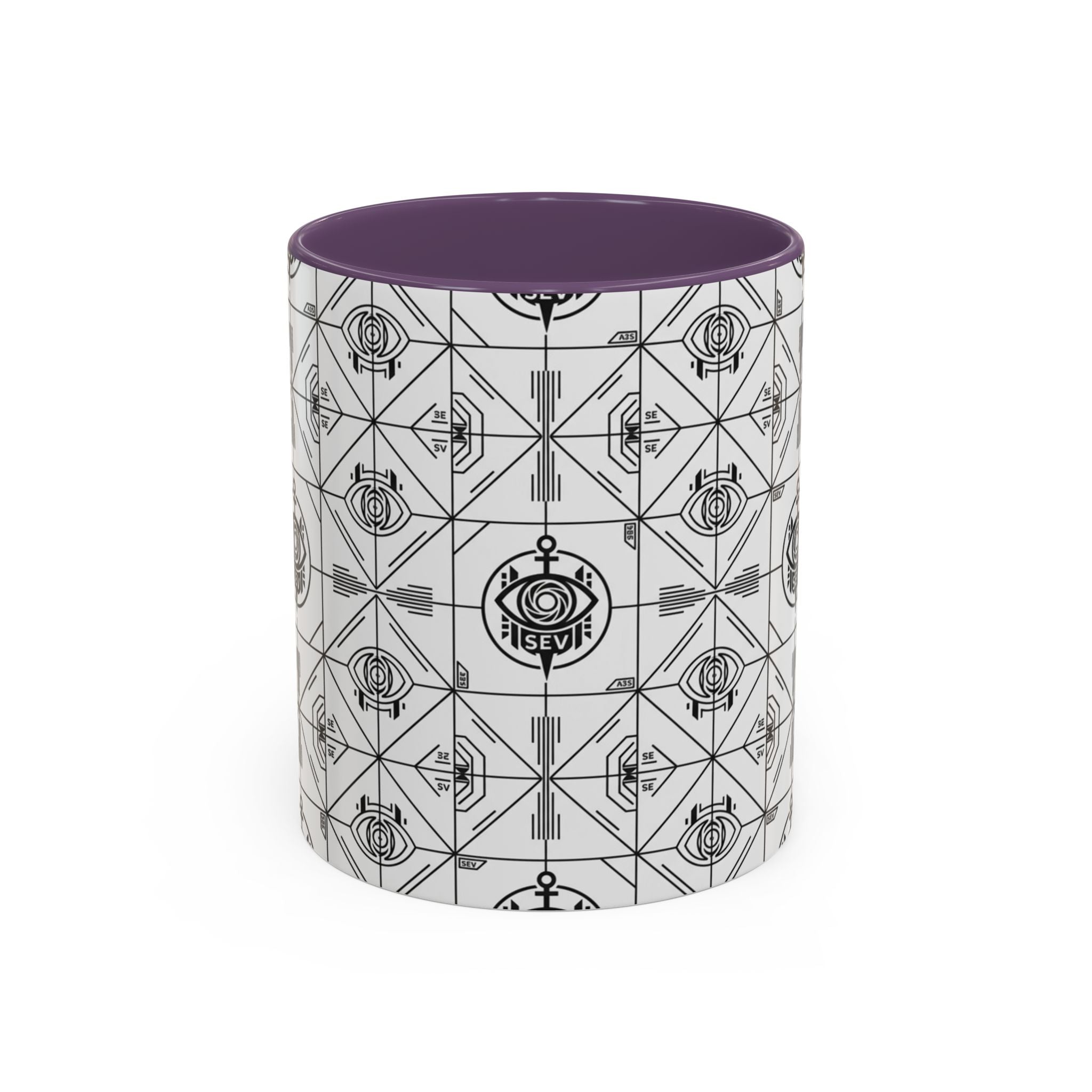 SEV ACCENT COFFEE MUG — PRECISION MONO BLACK — alternate view 17 of 68