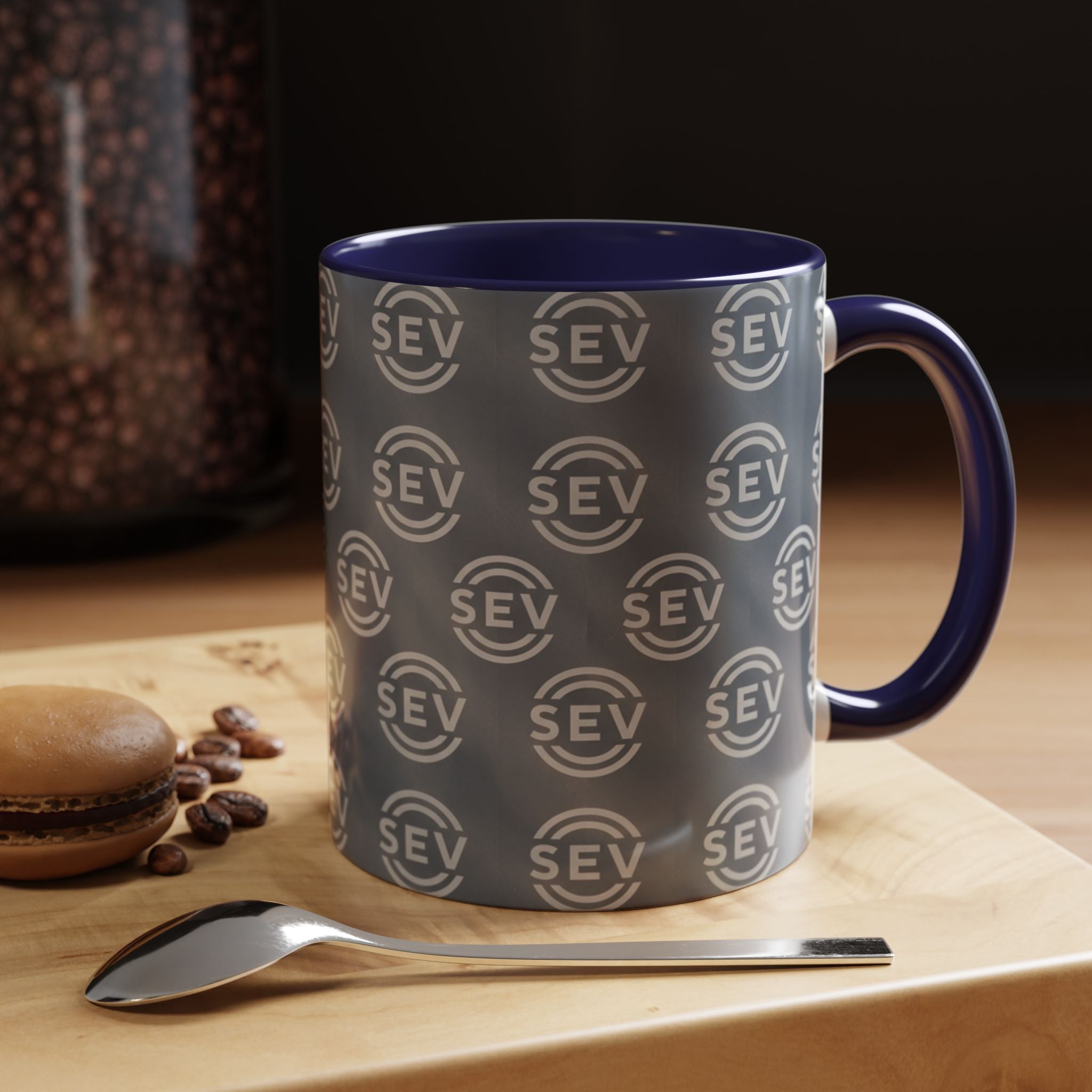 SEV ACCENT COFFEE MUG — DENSE WINTER STEEL GREY — alternate view 1 of 68