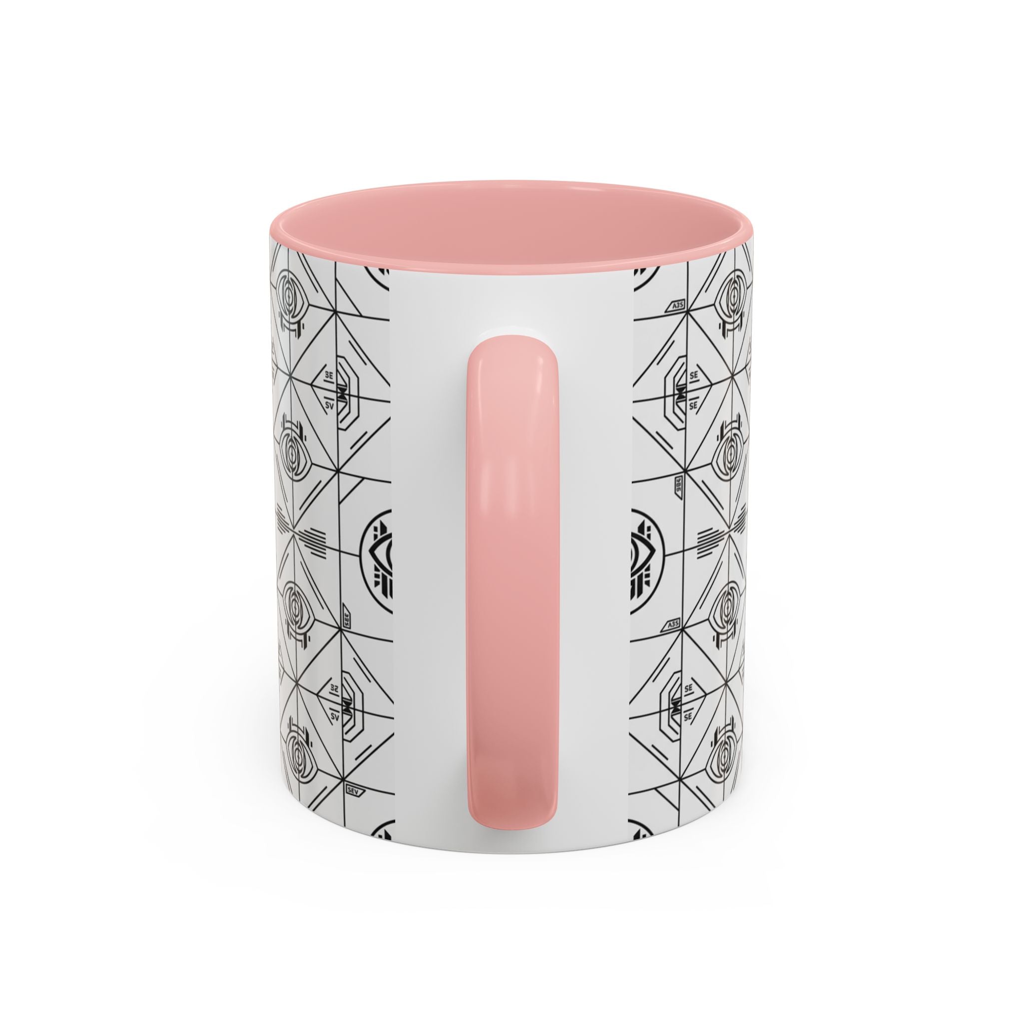 SEV ACCENT COFFEE MUG — PRECISION MONO BLACK — alternate view 25 of 68