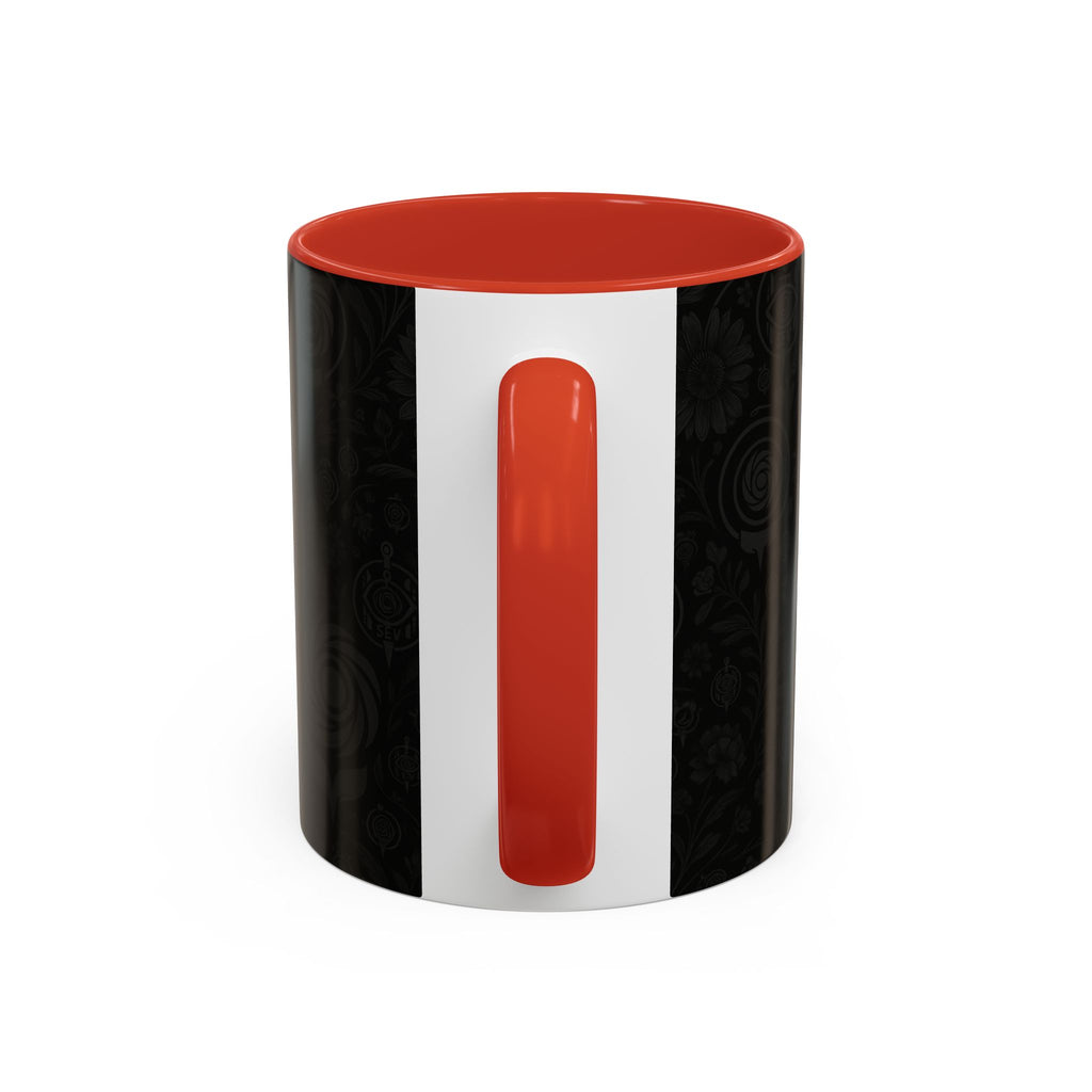 SEV ACCENT COFFEE MUG — COOL NOIR GRAPHITE FLORAL — alternate view 28 of 68