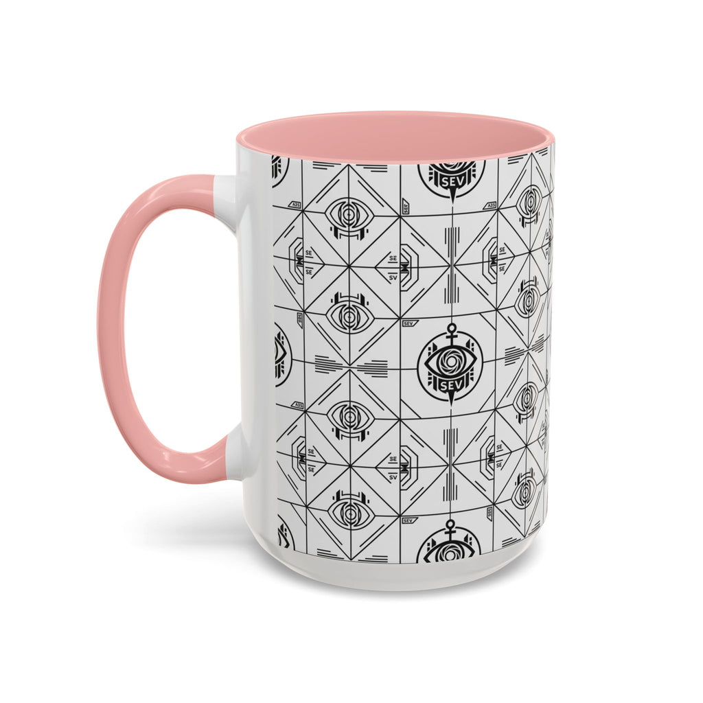 SEV ACCENT COFFEE MUG — PRECISION MONO BLACK — alternate view 36 of 68