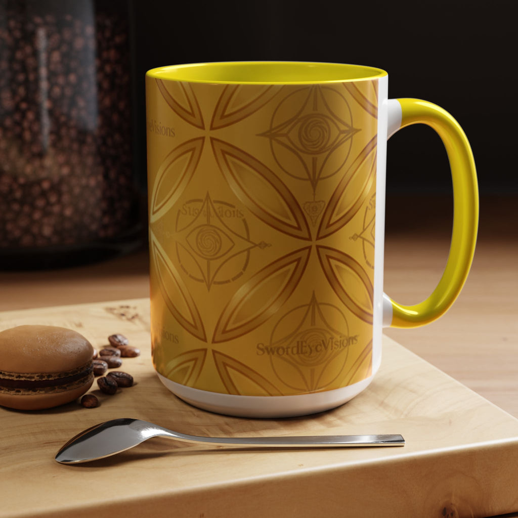 SEV ACCENT COFFEE MUG — RADIANT SAFFRON GOLD — alternate view 59 of 68