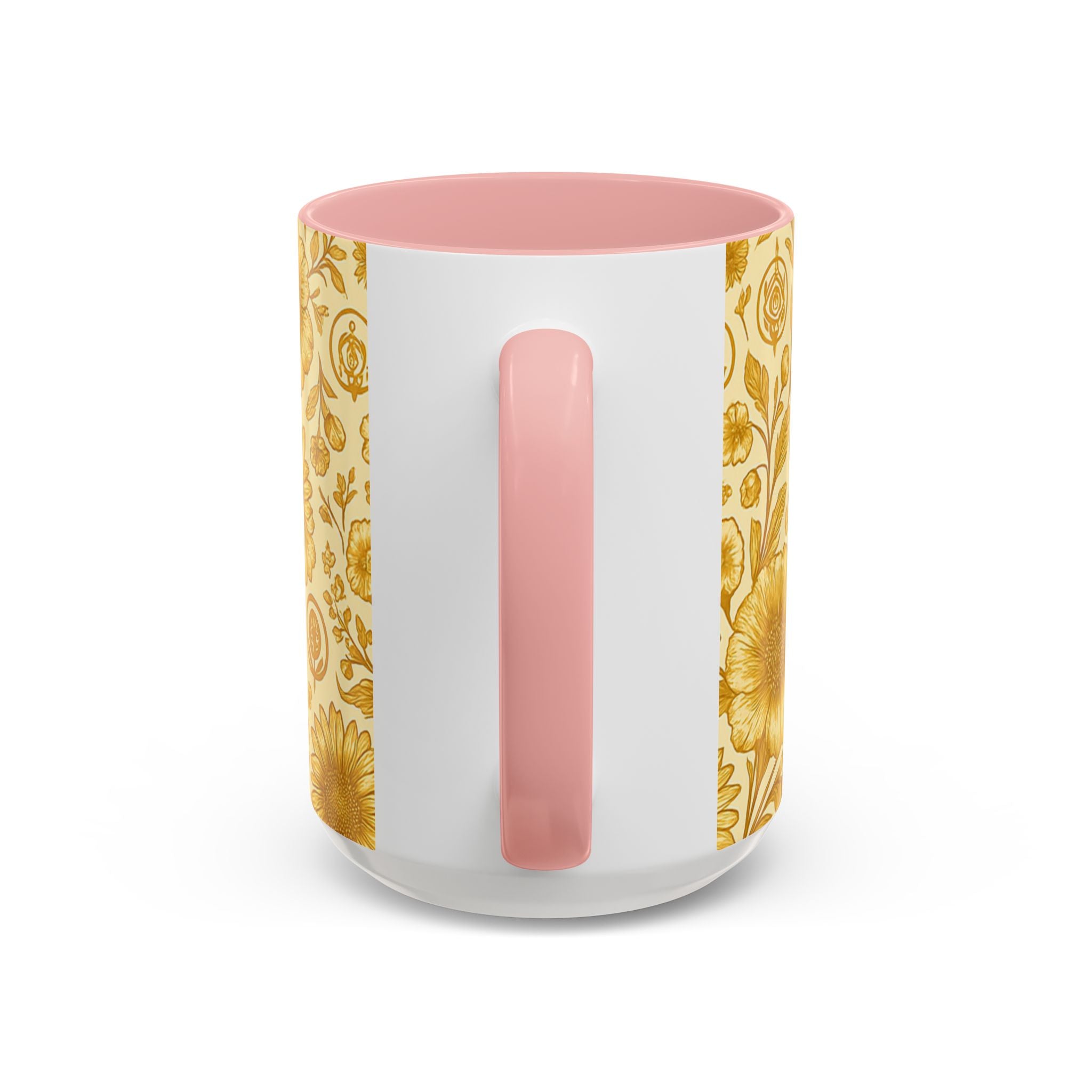 SEV ACCENT COFFEE MUG — GOLDCREAM FLORAL — alternate view 37 of 68