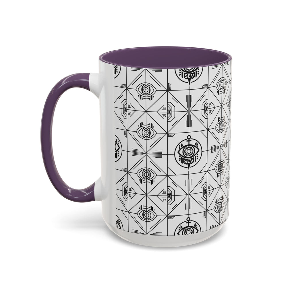 SEV ACCENT COFFEE MUG — PRECISION MONO BLACK — alternate view 66 of 68