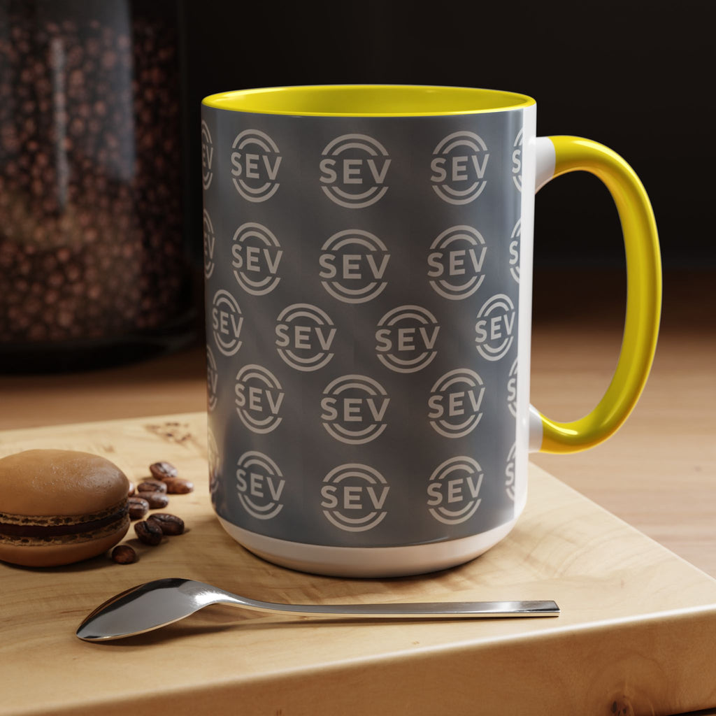 SEV ACCENT COFFEE MUG — DENSE WINTER STEEL GREY — alternate view 59 of 68