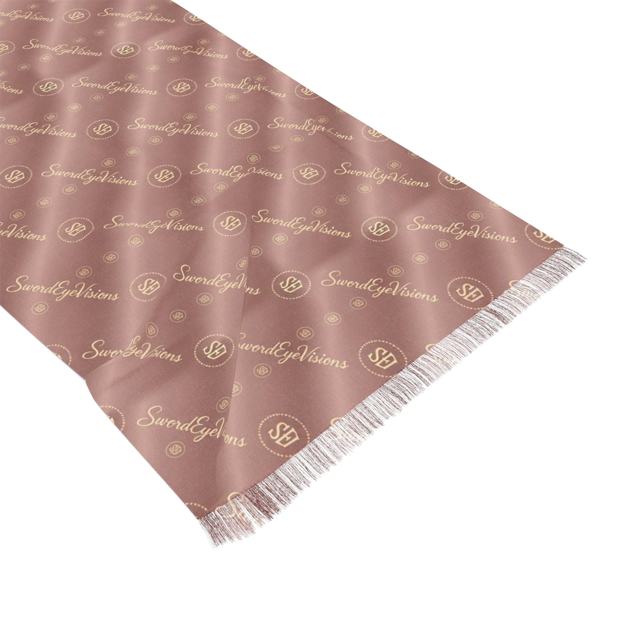 Atelier Rose Scarf — SEV Dot Monogram (Dense) — alternate view 3 of 5