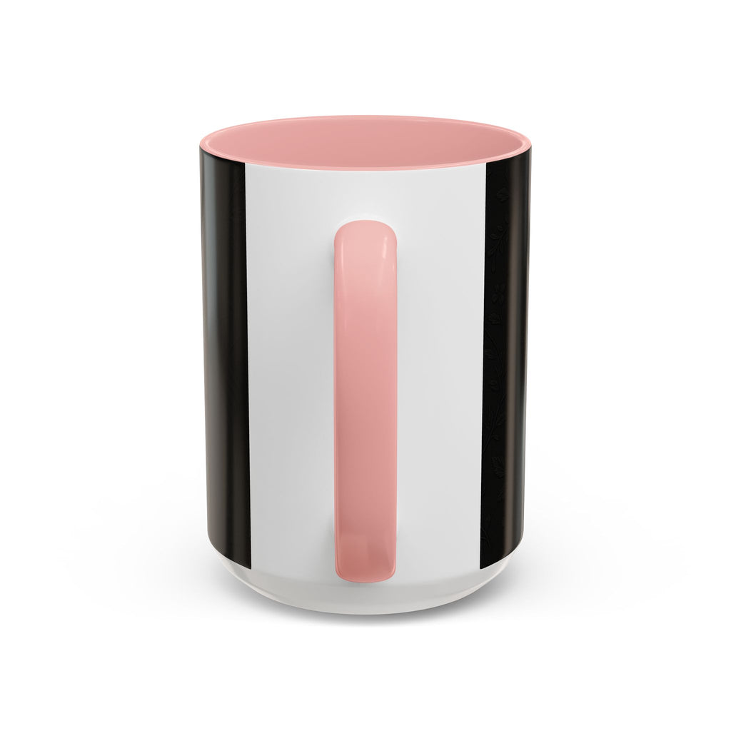 SEV ACCENT COFFEE MUG — NOIR GRAPHITE SUBTLE BOTANICAL — alternate view 37 of 68