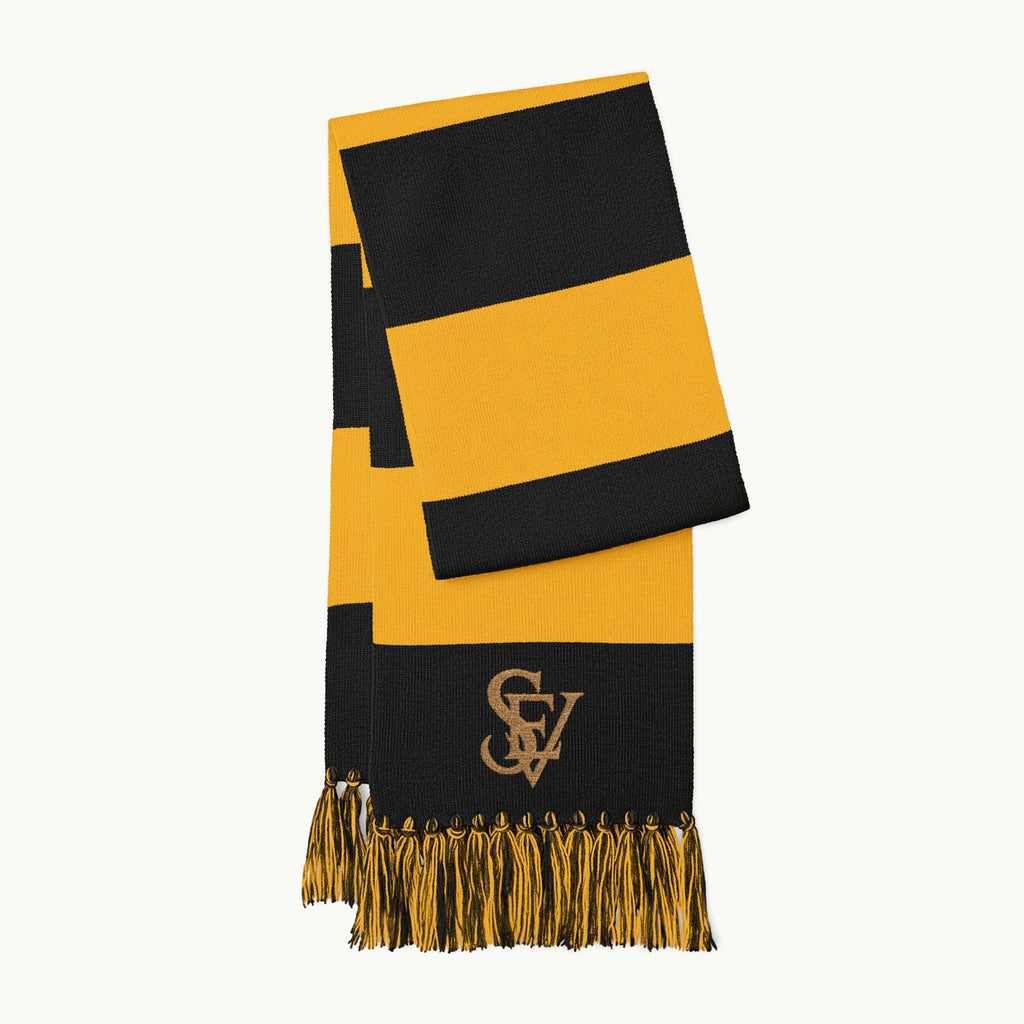 Spectator Scarf — SEV Gold Embroidery — alternate view 10 of 11