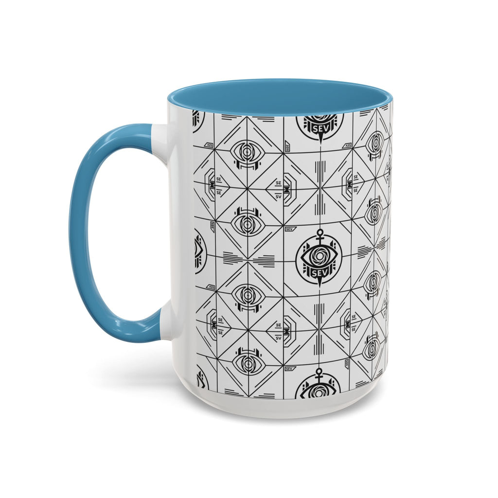 SEV ACCENT COFFEE MUG — PRECISION MONO BLACK — alternate view 45 of 68