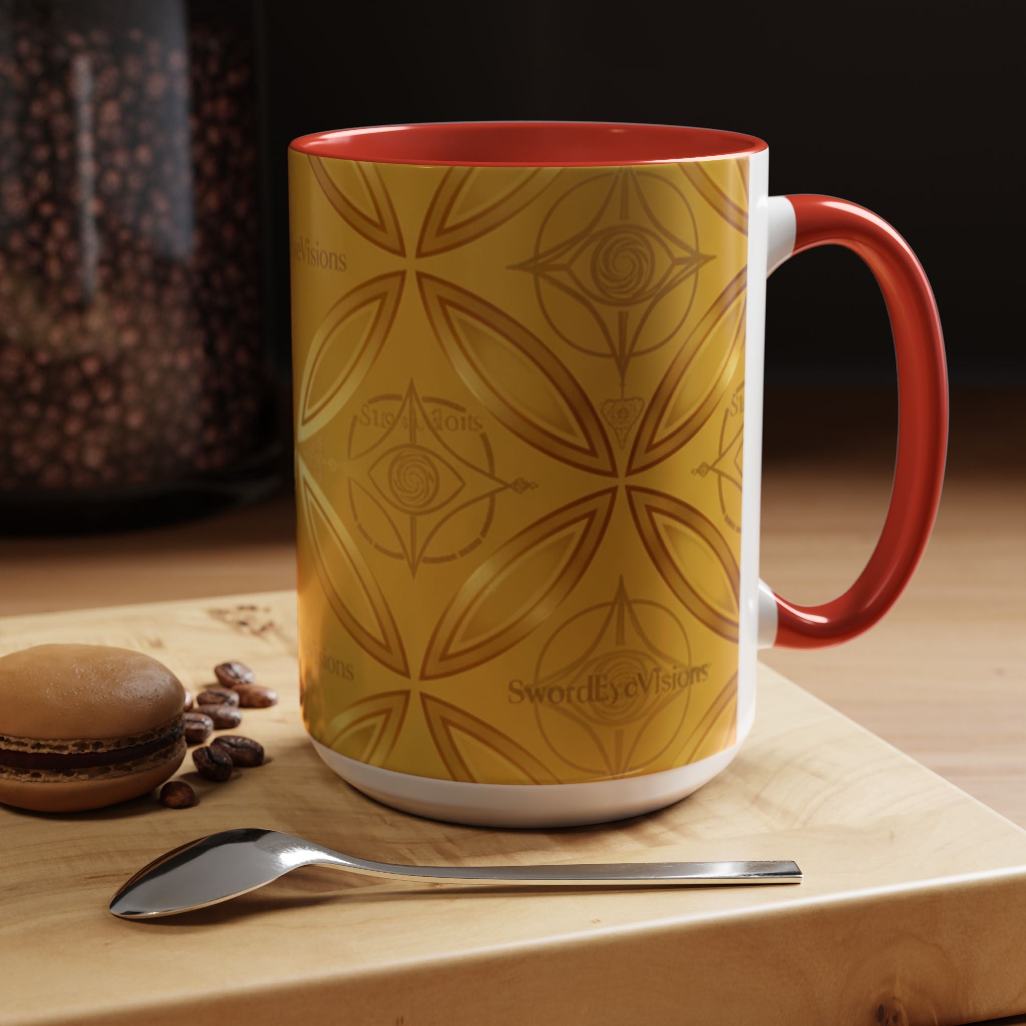 SEV ACCENT COFFEE MUG — RADIANT SAFFRON GOLD — alternate view 41 of 68