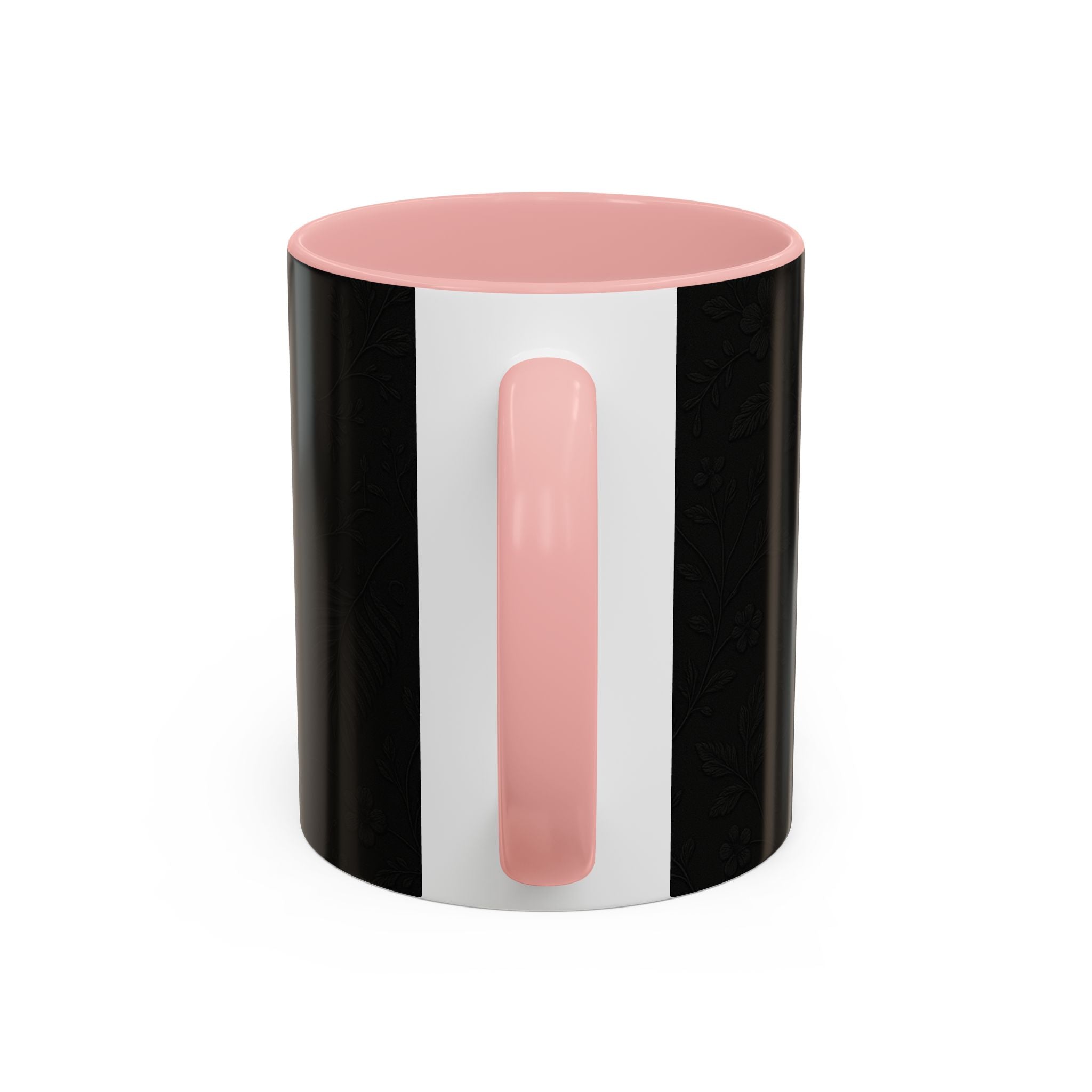 SEV ACCENT COFFEE MUG — NOIR GRAPHITE SUBTLE BOTANICAL — alternate view 25 of 68