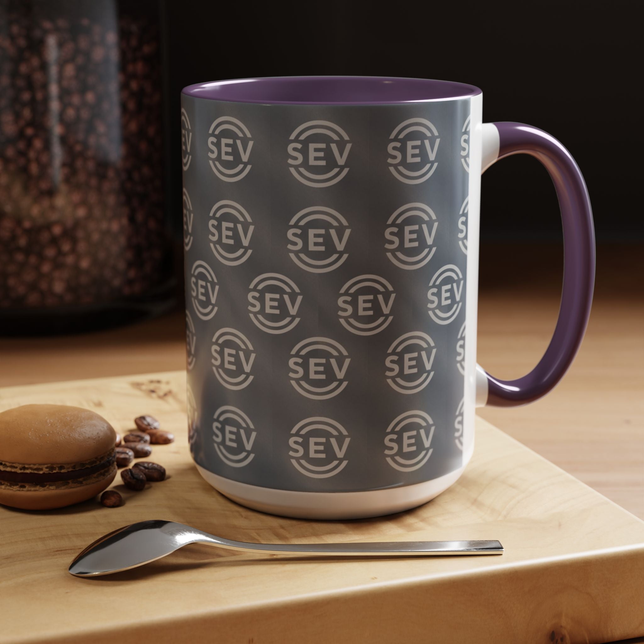 SEV ACCENT COFFEE MUG — DENSE WINTER STEEL GREY — alternate view 68 of 68