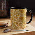 SEV ACCENT COFFEE MUG — GOLDCREAM FLORAL — alternate view 1 of 68