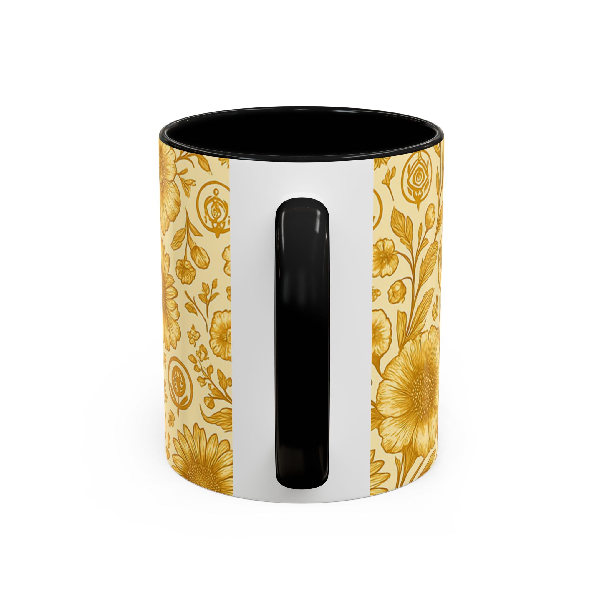 SEV ACCENT COFFEE MUG — GOLDCREAM FLORAL — alternate view 2 of 68