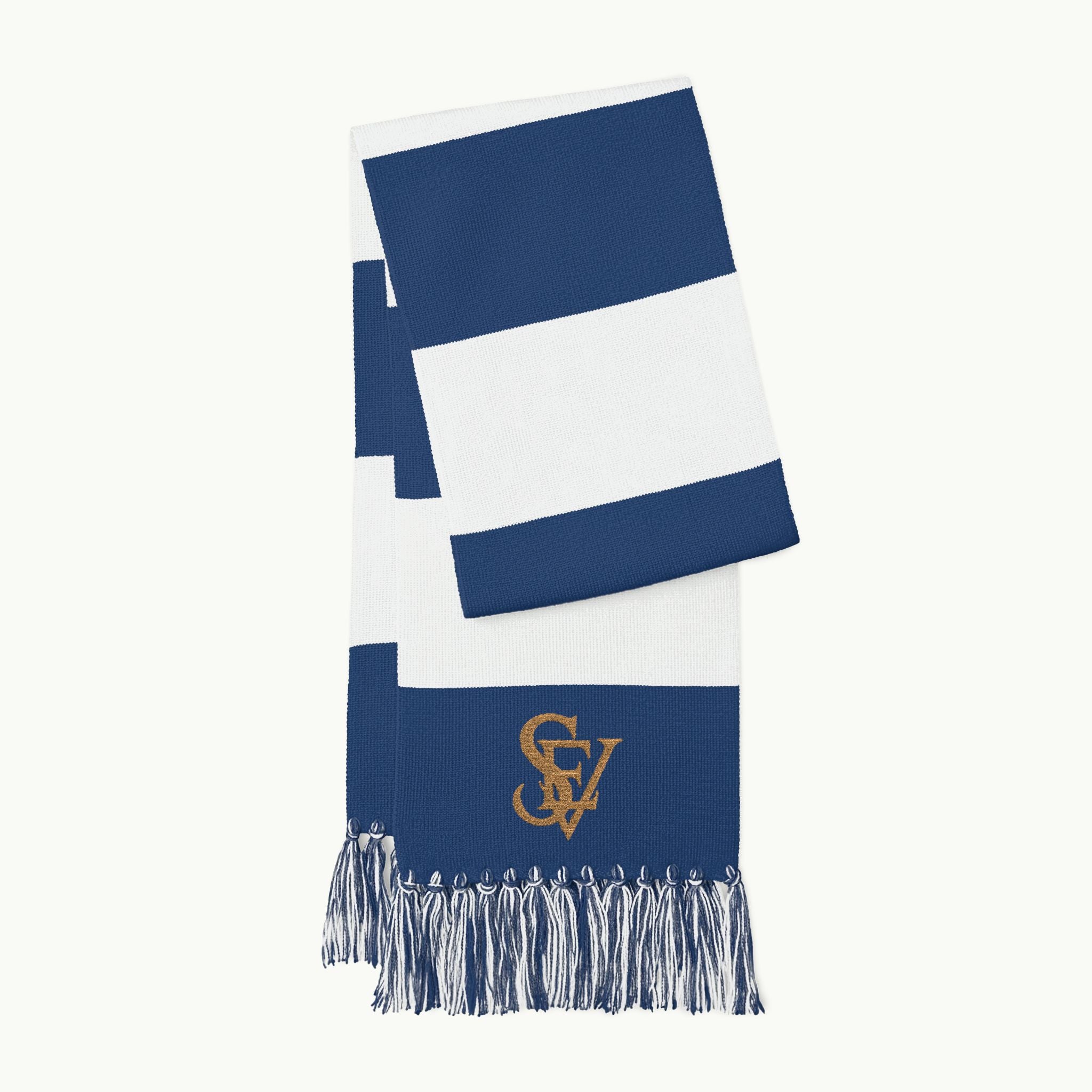 Spectator Scarf — SEV Gold Embroidery — alternate view 9 of 11