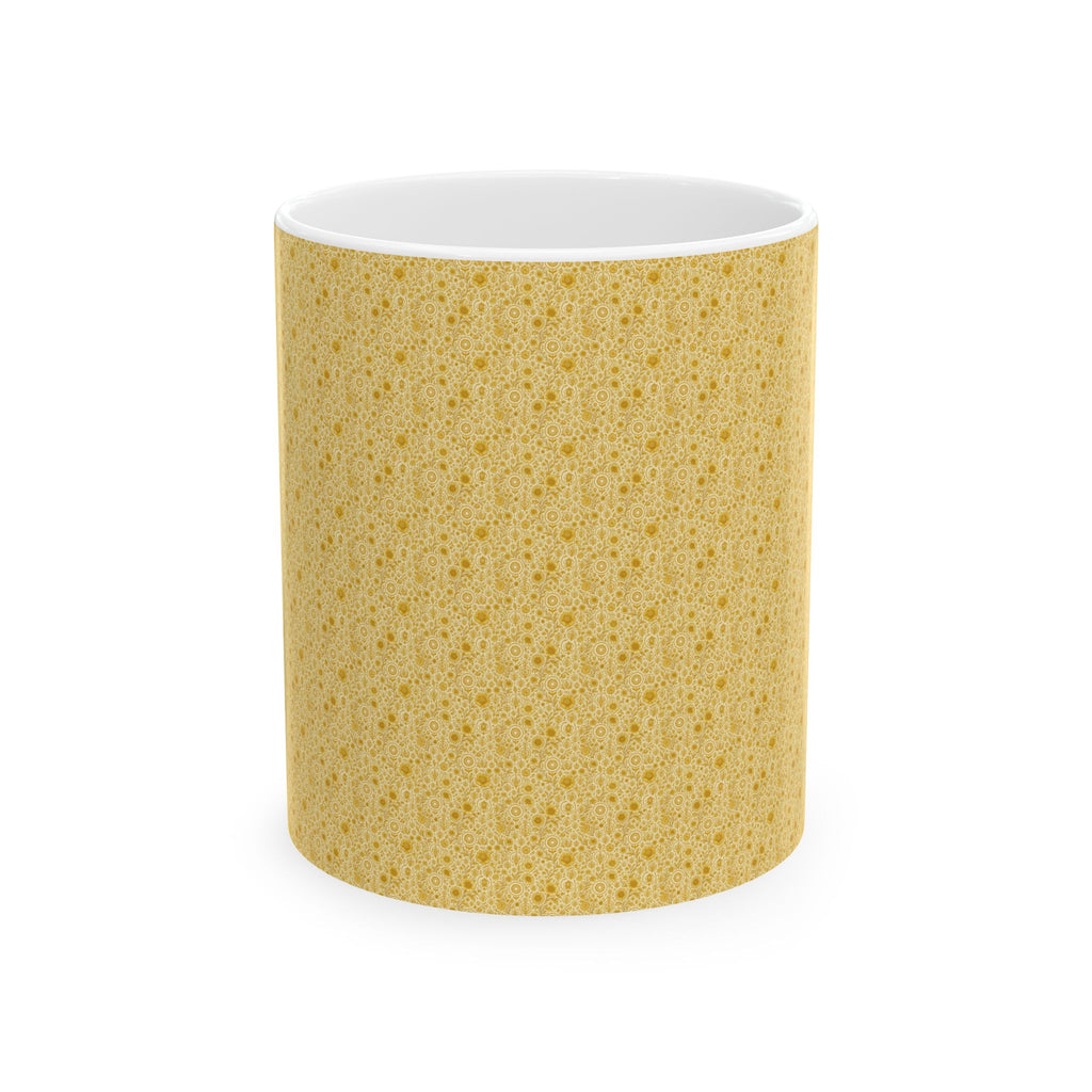 SEV CERAMIC MUG — GOLDCREAM FLORAL — alternate view 1 of 7