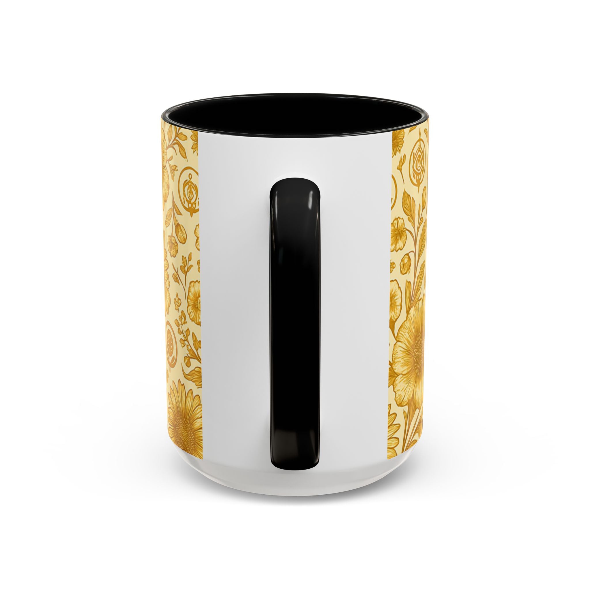 SEV ACCENT COFFEE MUG — GOLDCREAM FLORAL — alternate view 31 of 68