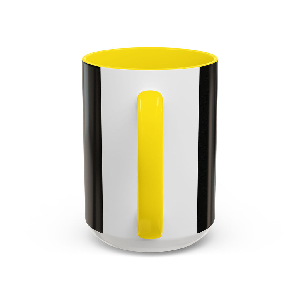 SEV ACCENT COFFEE MUG — NOIR GRAPHITE SUBTLE BOTANICAL — alternate view 58 of 68