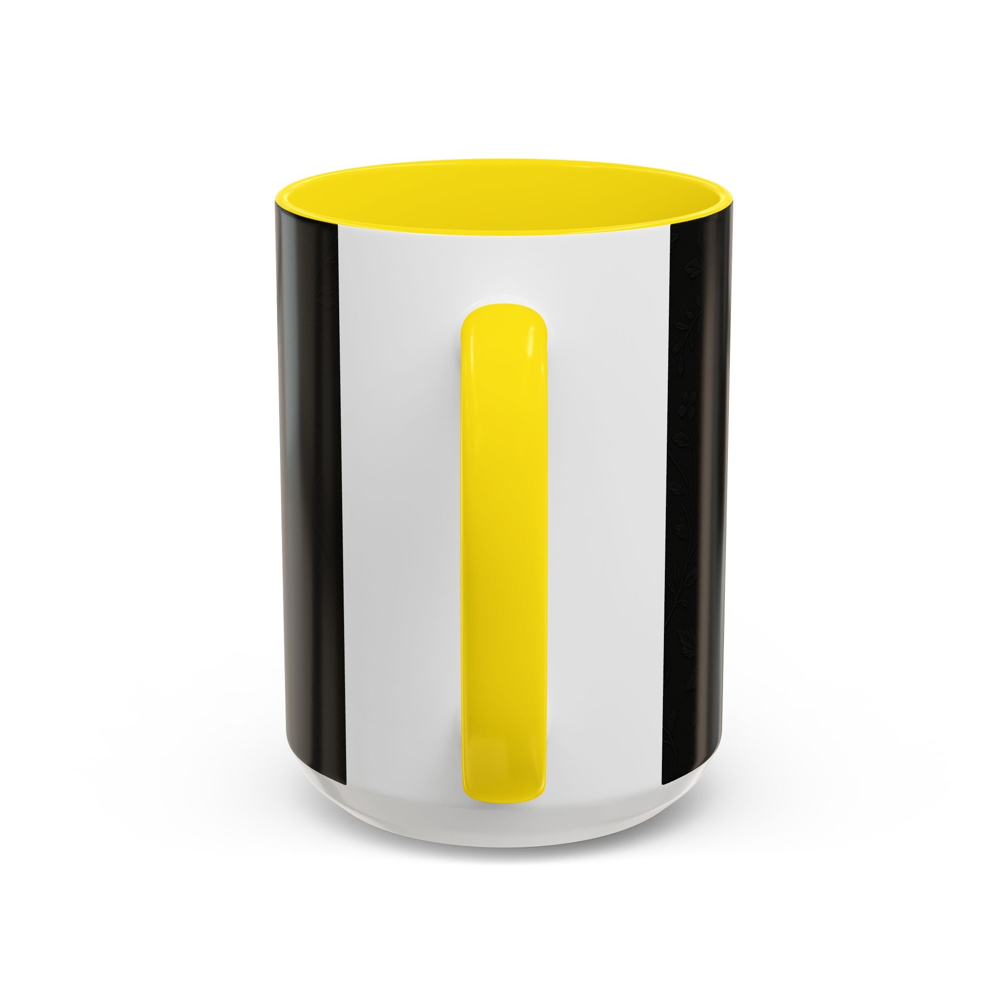SEV ACCENT COFFEE MUG — NOIR GRAPHITE SUBTLE BOTANICAL — alternate view 58 of 68