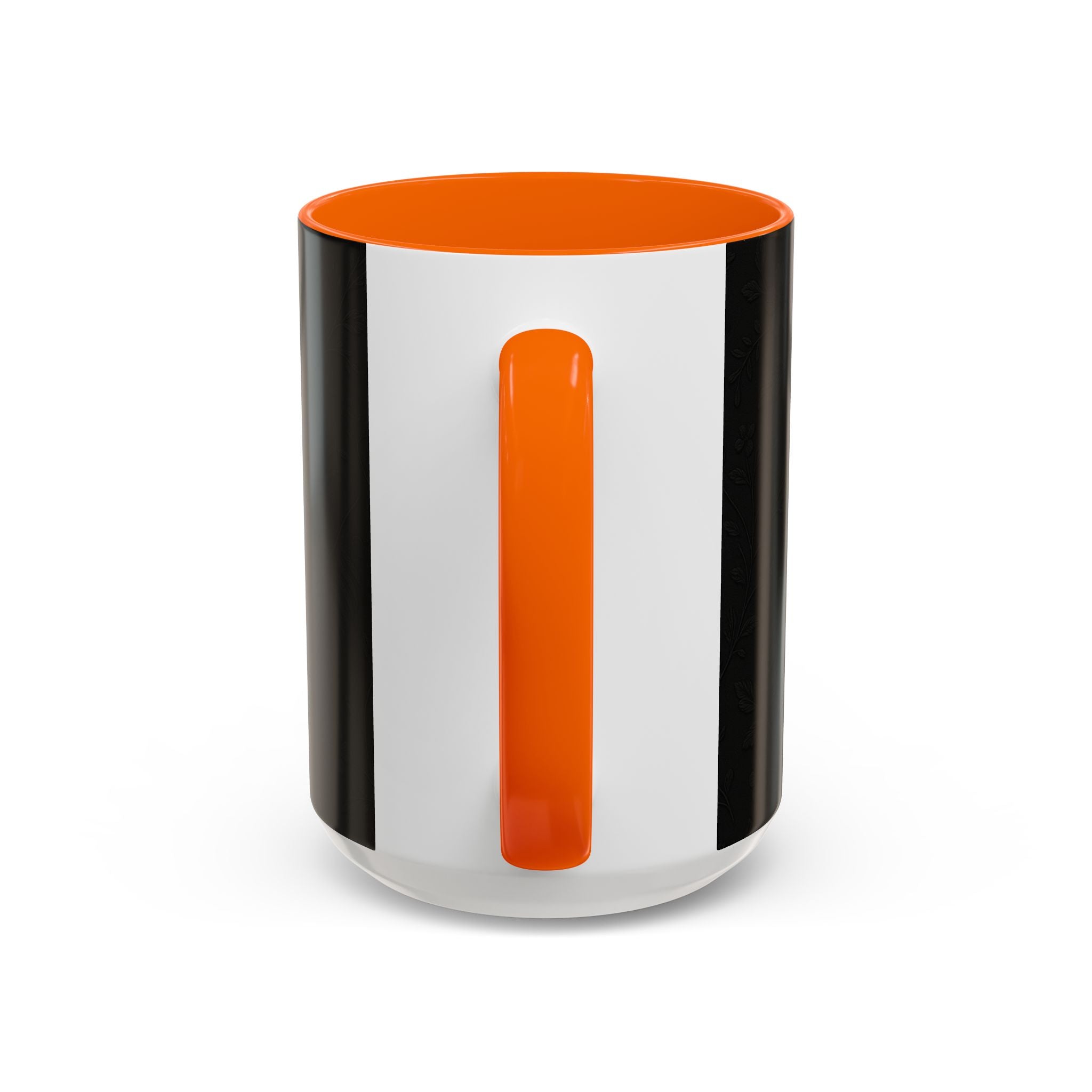 SEV ACCENT COFFEE MUG — NOIR GRAPHITE SUBTLE BOTANICAL — alternate view 55 of 68