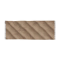 Refined Taupe Neutral Scarf — SEV Raised Relief V3 Pattern — alternate view 4 of 6