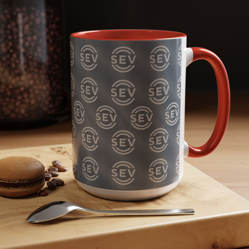 SEV ACCENT COFFEE MUG — DENSE WINTER STEEL GREY — alternate view 41 of 68