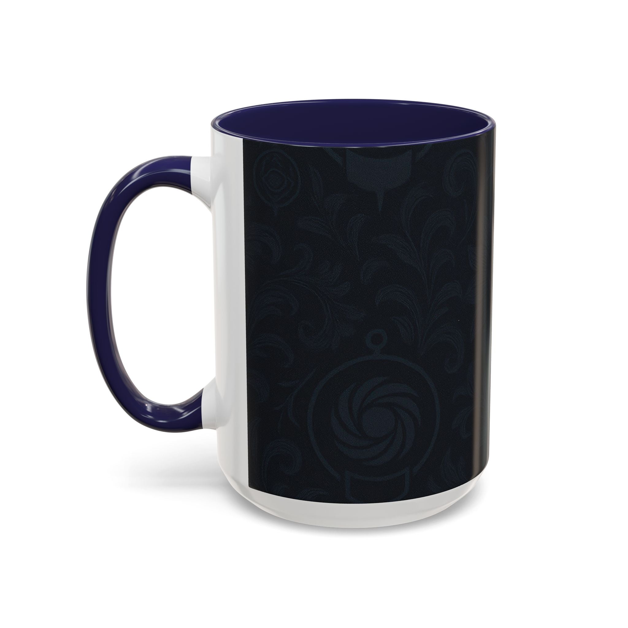 SEV ACCENT COFFEE MUG — MIDNIGHT NAVY FLORAL — alternate view 33 of 68