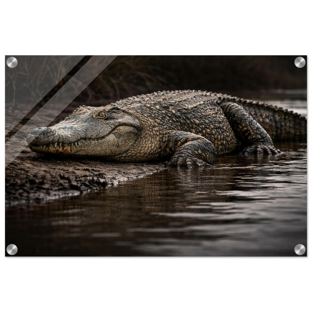 The Crocodile - Acrylic Gallery Print — alternate view 2 of 8