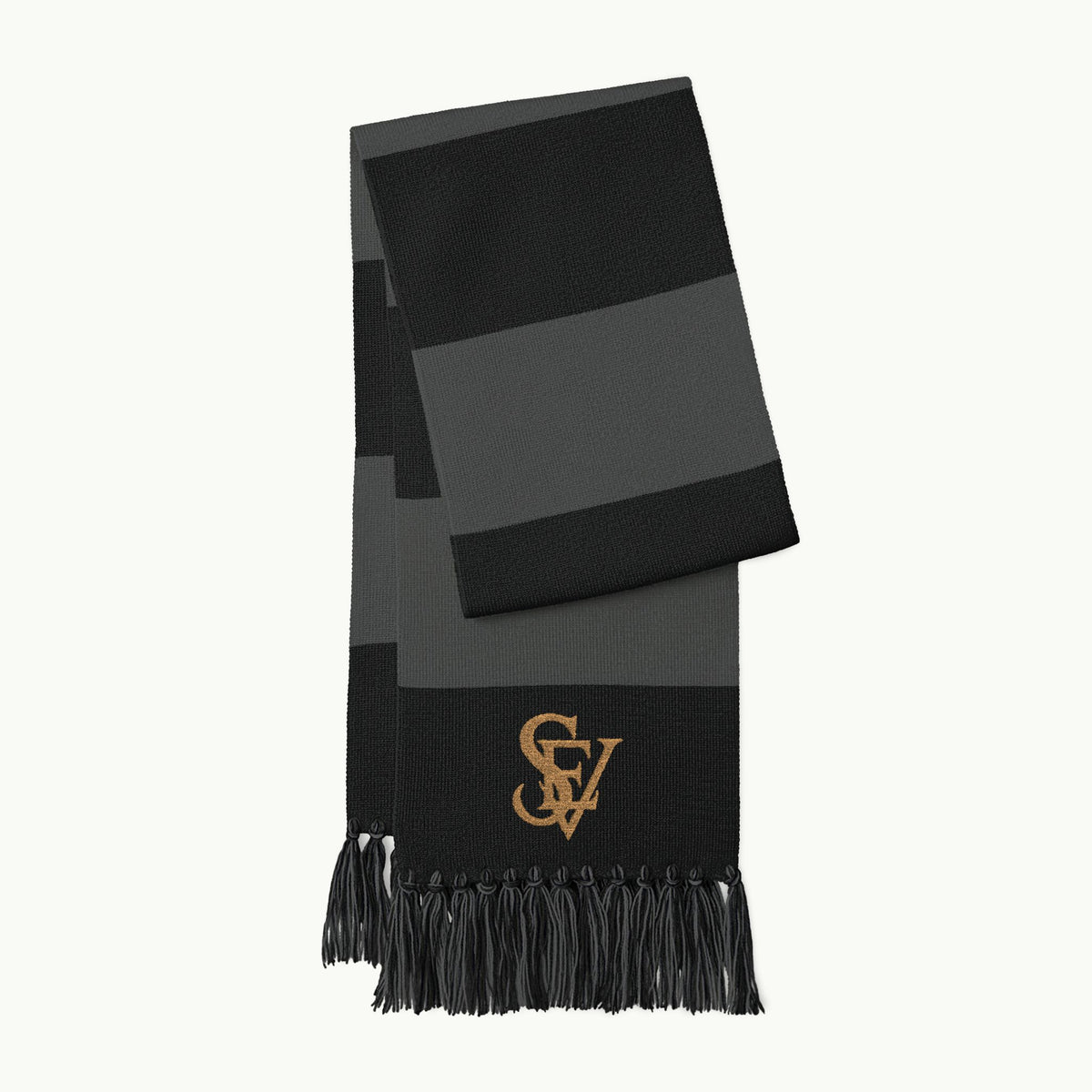 Spectator Scarf — SEV Gold Embroidery — alternate view 4 of 11