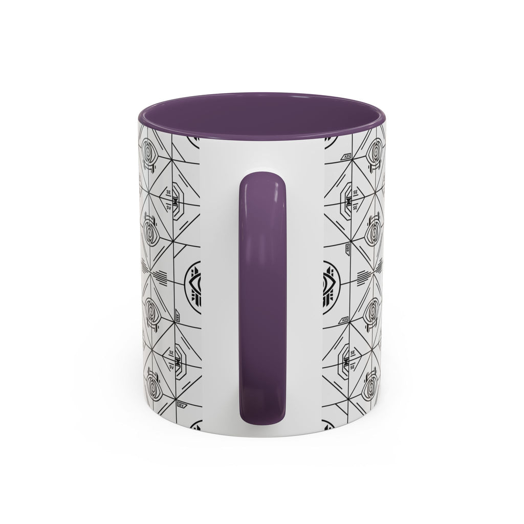 SEV ACCENT COFFEE MUG — PRECISION MONO BLACK — alternate view 64 of 68