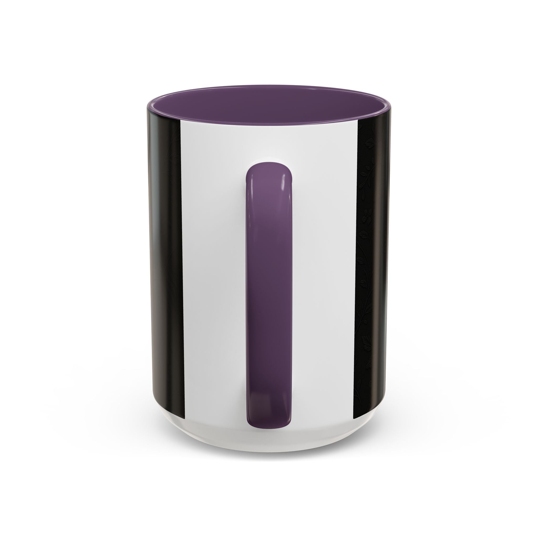 SEV ACCENT COFFEE MUG — NOIR GRAPHITE SUBTLE BOTANICAL — alternate view 67 of 68