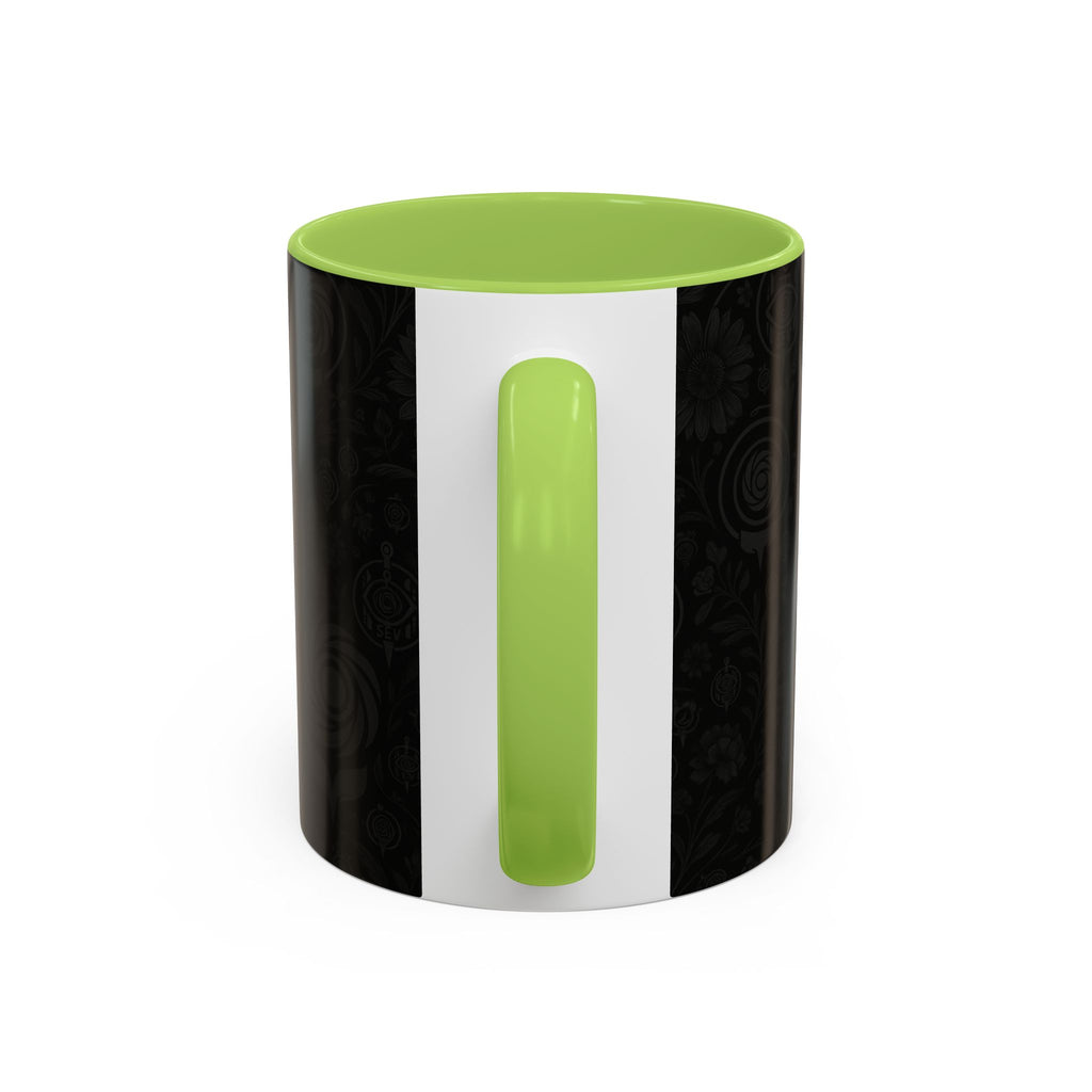 SEV ACCENT COFFEE MUG — COOL NOIR GRAPHITE FLORAL — alternate view 61 of 68