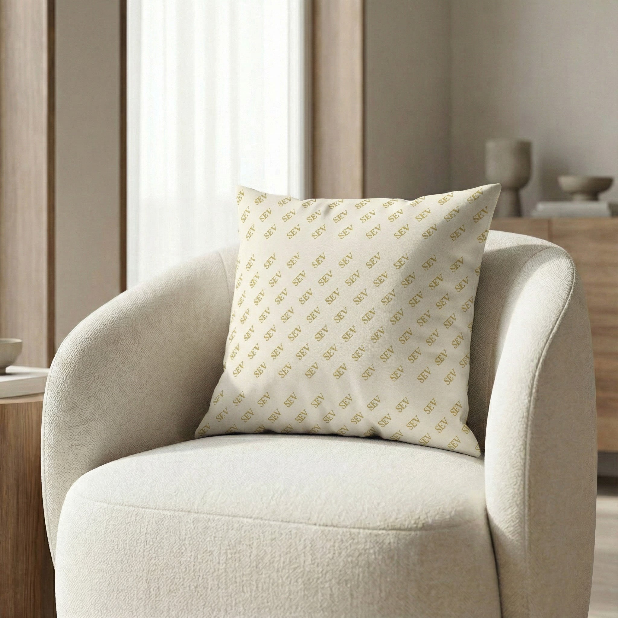 SEV Radical Capsule — Classic Pattern Throw Pillow — alternate view 4 of 5
