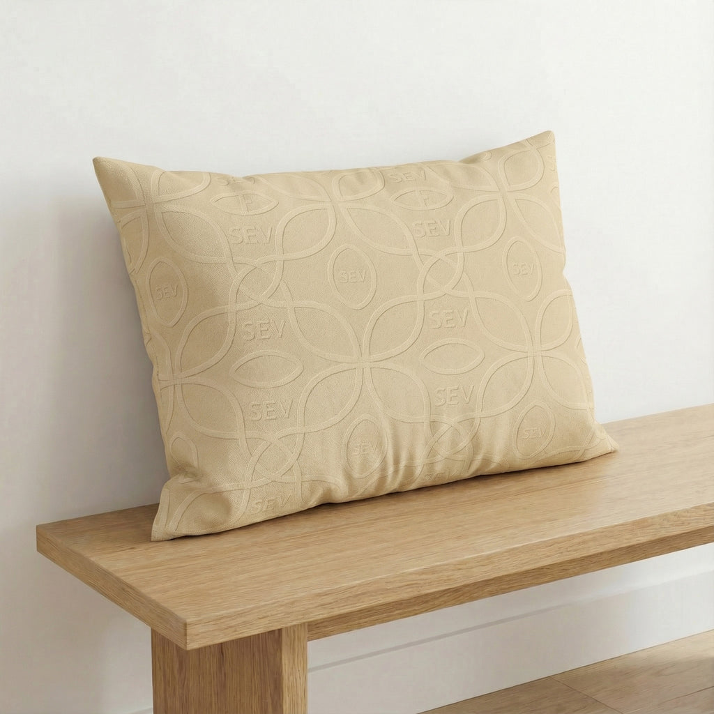 SEV Radical Capsule — Interlock Motif Throw Pillow — alternate view 2 of 6