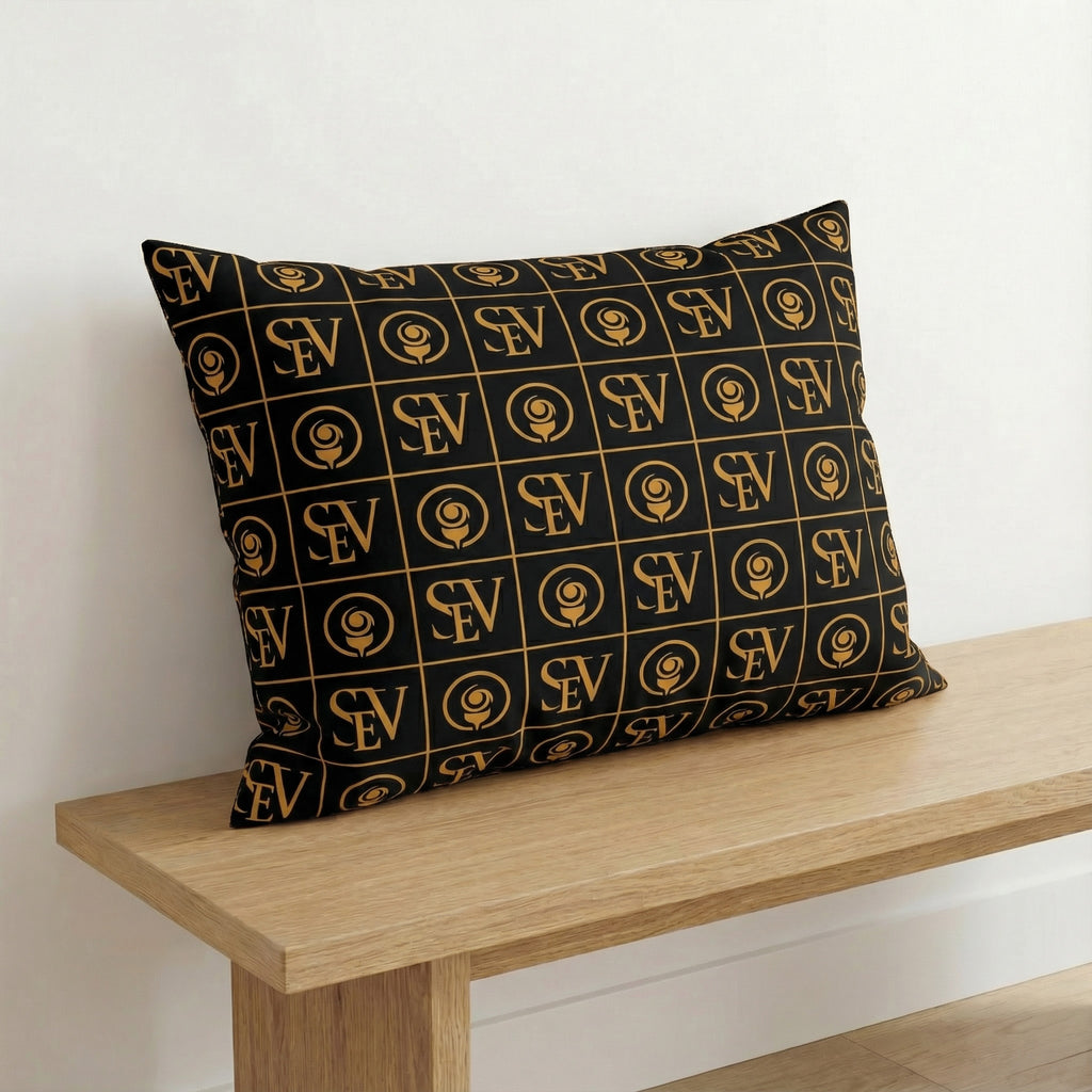 SEV Radical Capsule — Check Pattern Throw Pillow — alternate view 2 of 6