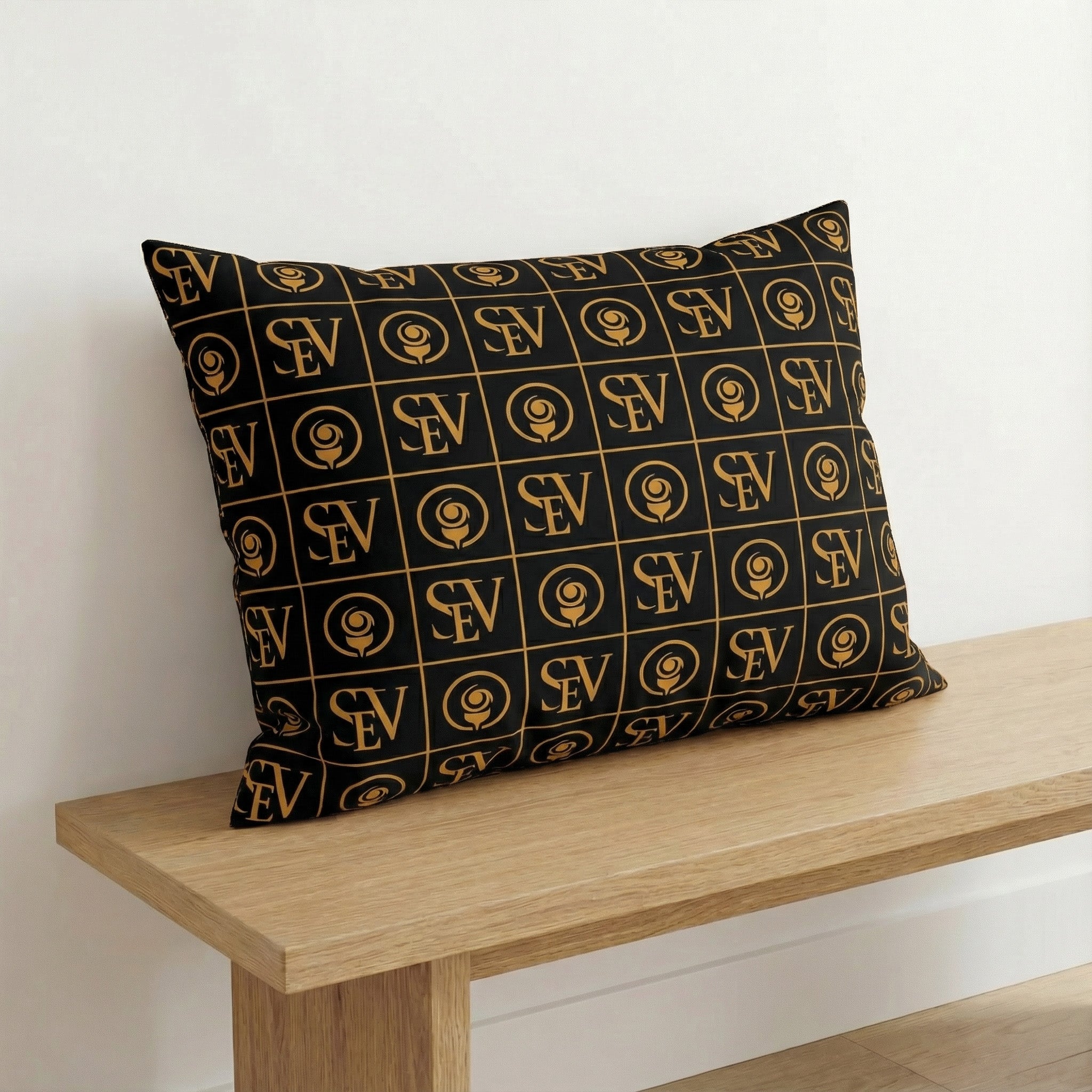SEV Radical Capsule — Check Pattern Throw Pillow — alternate view 2 of 6