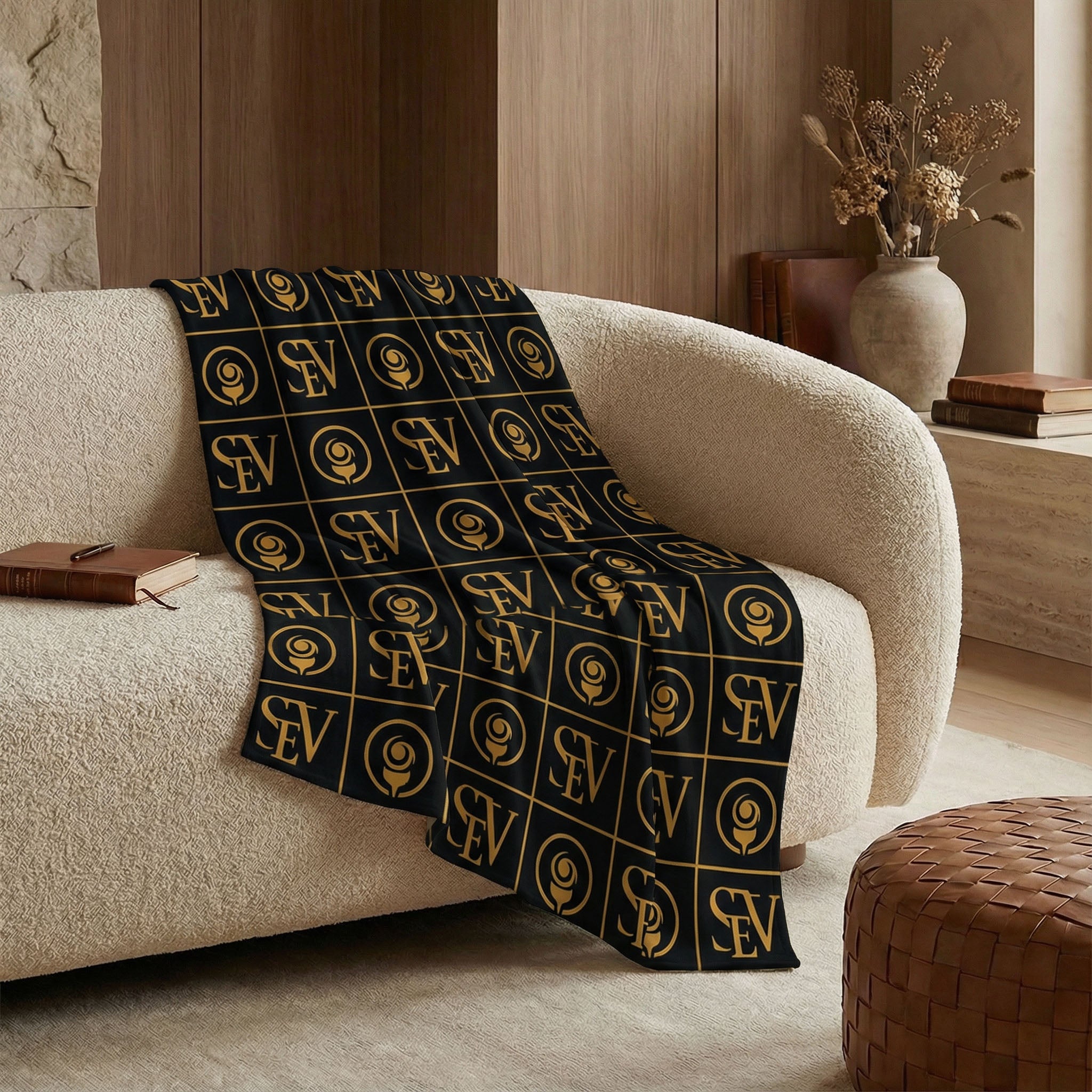 Check Grid Throw Blanket — SEV Radical Capsule — alternate view 1 of 5