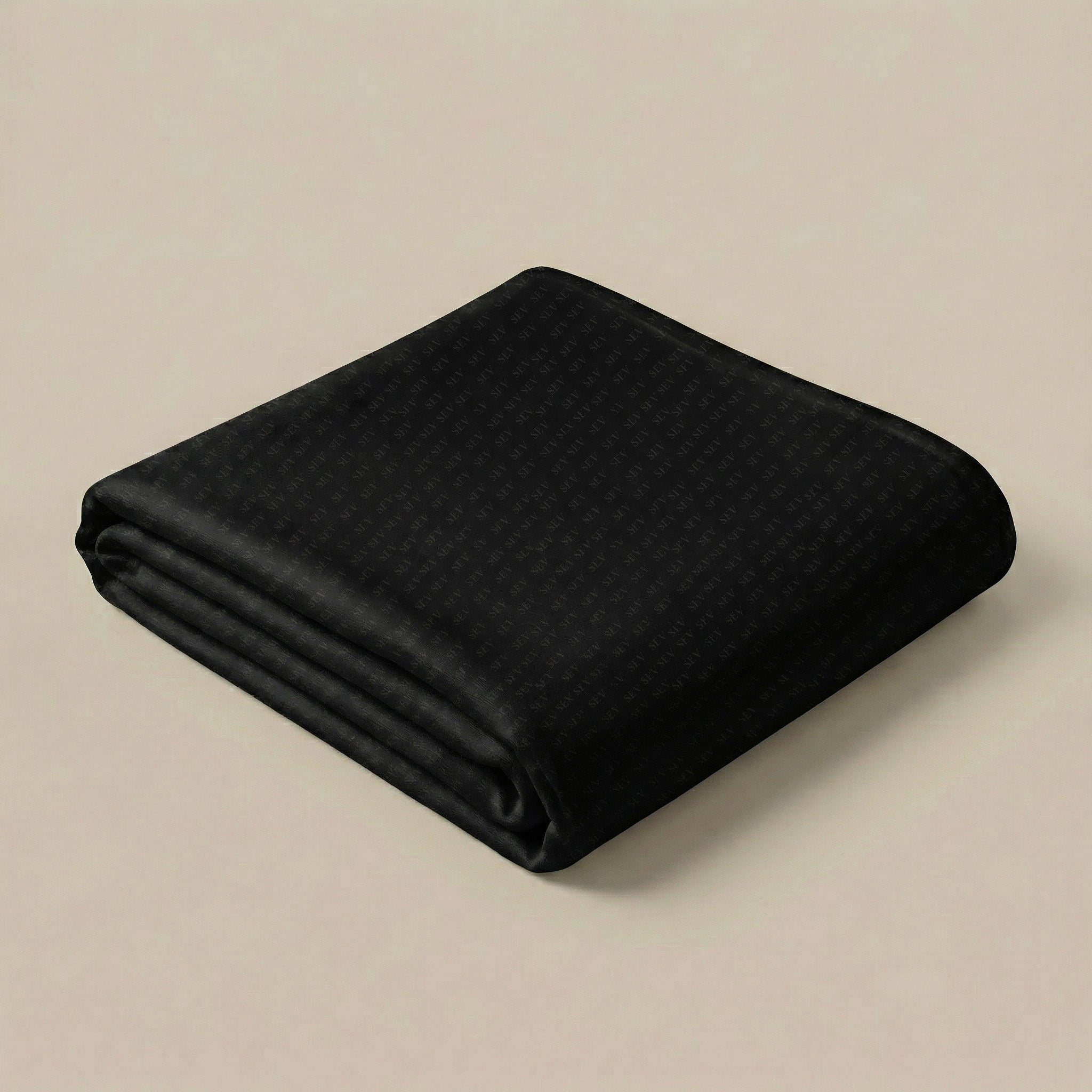 Classic Repeat Throw Blanket — Noir Graphite — alternate view 2 of 5