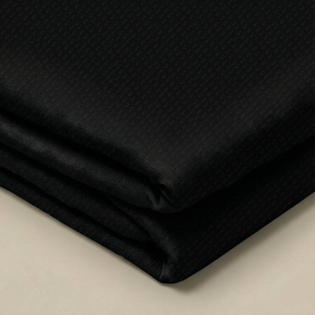 Classic Repeat Throw Blanket — Noir Graphite — alternate view 3 of 5