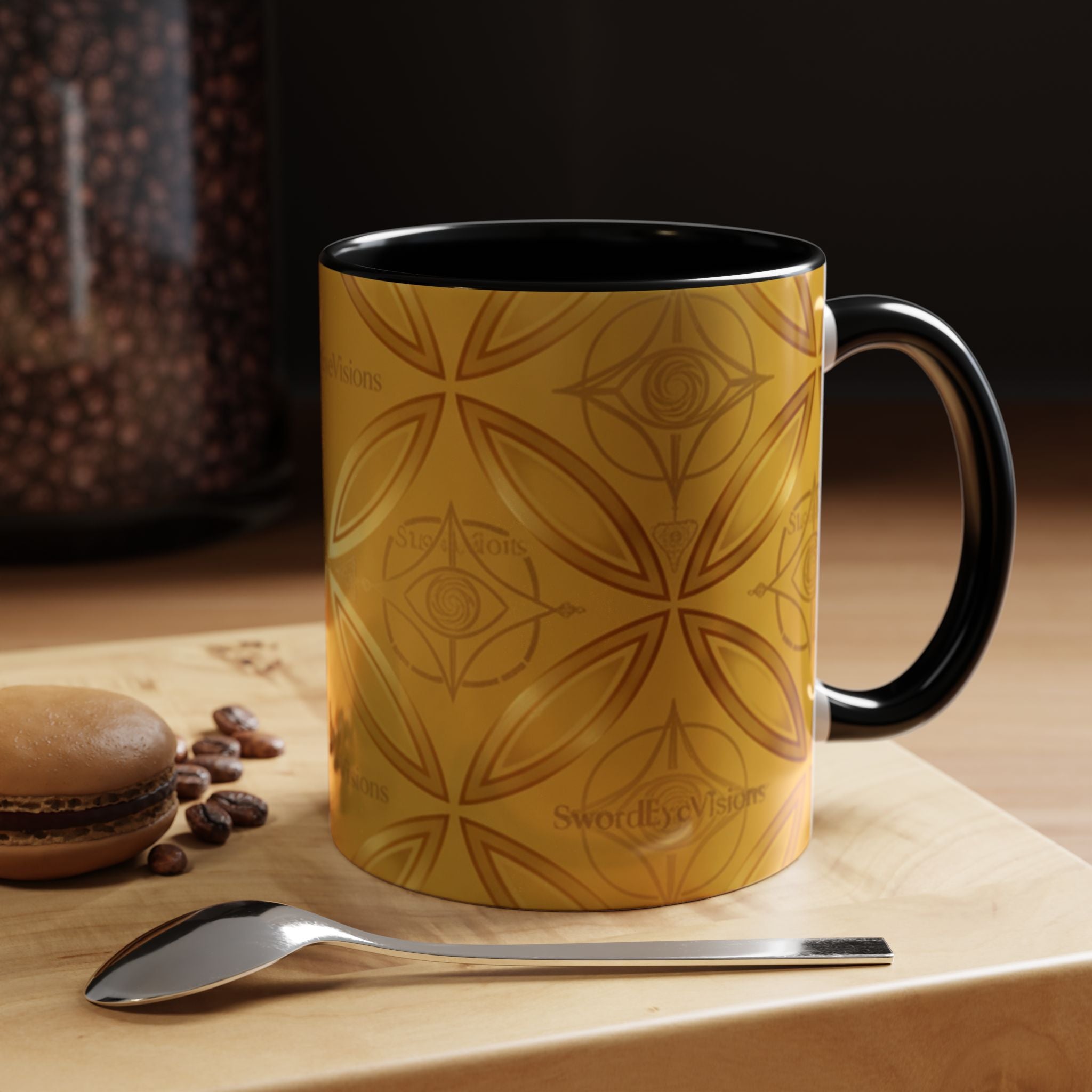 SEV ACCENT COFFEE MUG — RADIANT SAFFRON GOLD — alternate view 1 of 68