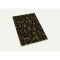 True Noir Botanical postcard set with black and antique-gold design
