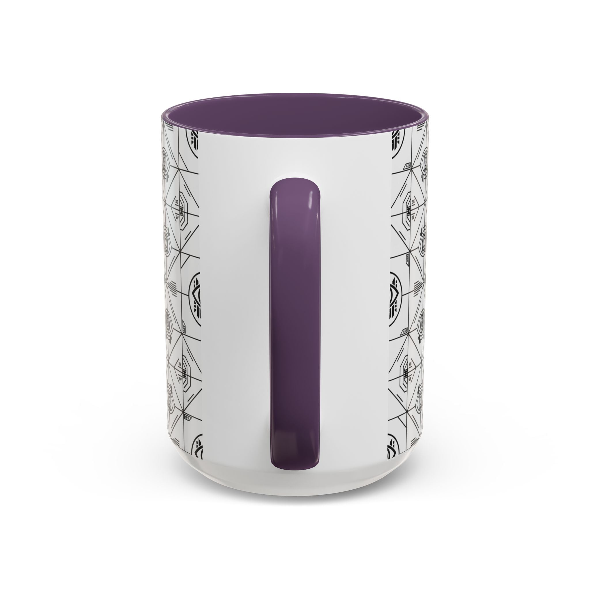 SEV ACCENT COFFEE MUG — PRECISION MONO BLACK — alternate view 67 of 68