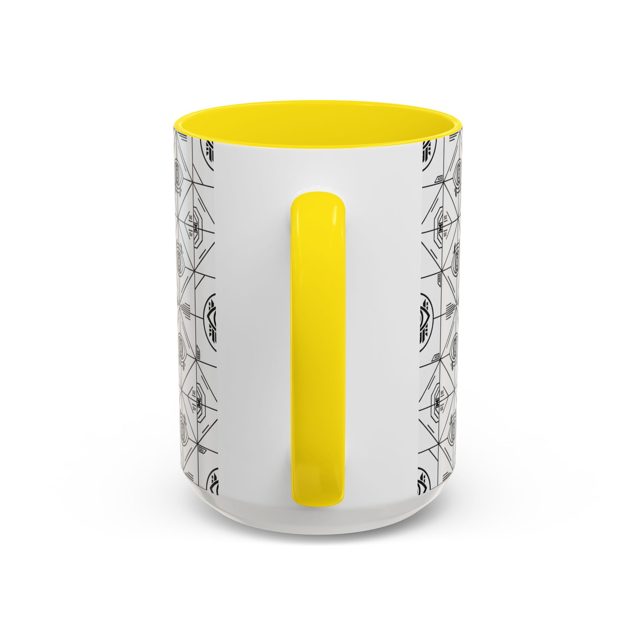 SEV ACCENT COFFEE MUG — PRECISION MONO BLACK — alternate view 58 of 68