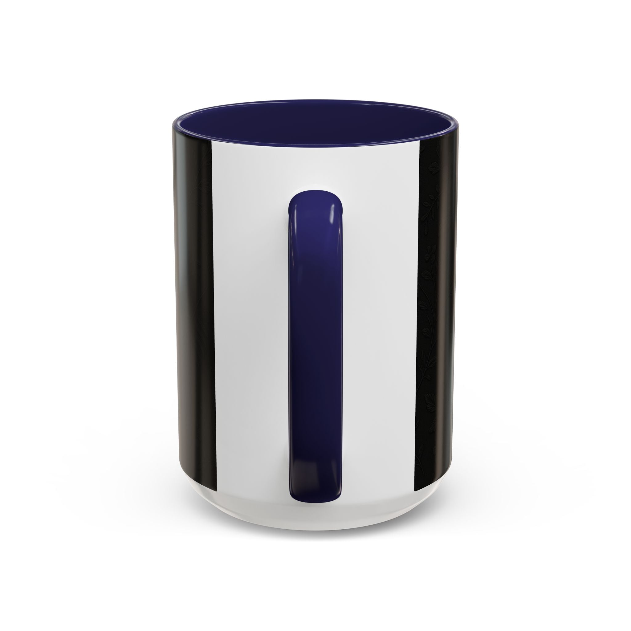 SEV ACCENT COFFEE MUG — NOIR GRAPHITE SUBTLE BOTANICAL — alternate view 34 of 68